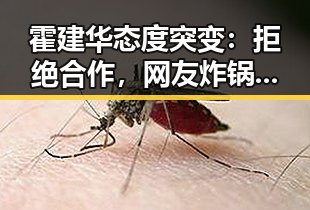 霍建华态度突变:拒绝合作,网友炸锅讨论他的人设崩塌